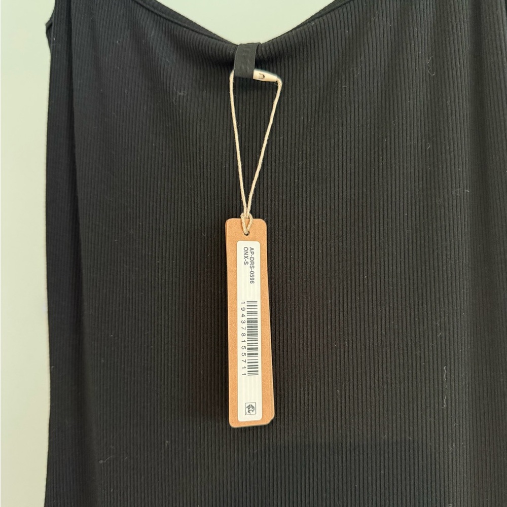 SKIMS Black Long Slip Dress - Picture 3 of 3